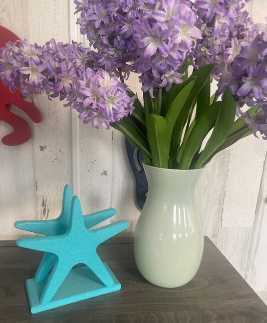 Poly Starfish Napkin Holder - Unique Poly Starfish Perfect for Outdoor Dining, Crab Feast, Picnics, BBQ, Beach House Decor, Coastal Living