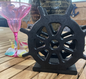 Poly Ship Wheel Napkin Holder - Unique Poly Captain's Wheel Perfect for Outdoor Dining, Picnics, BBQ, Beach House Decor, Coastal Living Ahoy