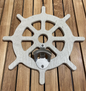 Poly Ship Wheel Wall Bottle Openers - Beach House - Coastal Theme - Unique Gifts - Beer Opener - Outdoor Bar, Man Cave, She Shed, kitchen